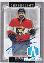 2019-20 UD Chronology Auto FH-FL-KY Keith Yandle